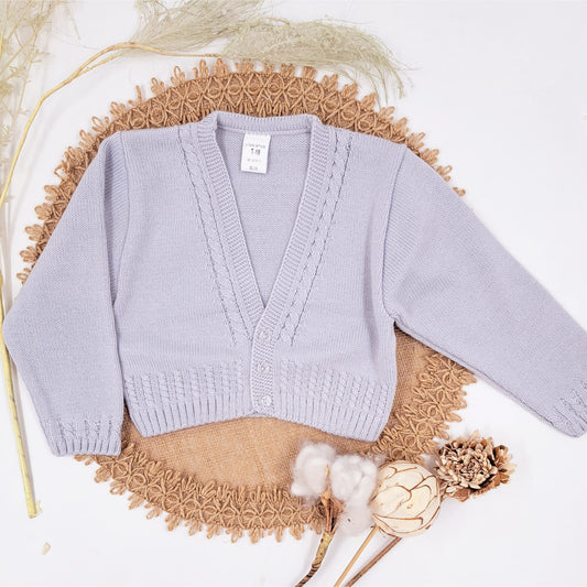 Chaqueta lana niño gris (1 a 48 meses)