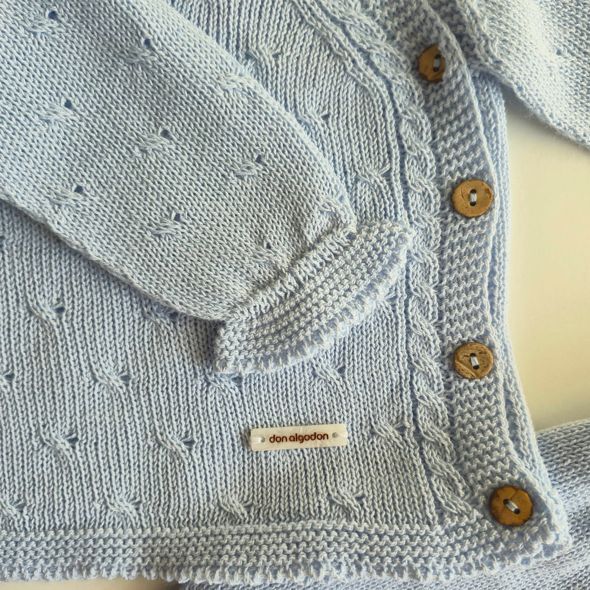 Conjunto 2 piezas azul cielo (00 a 6 meses)