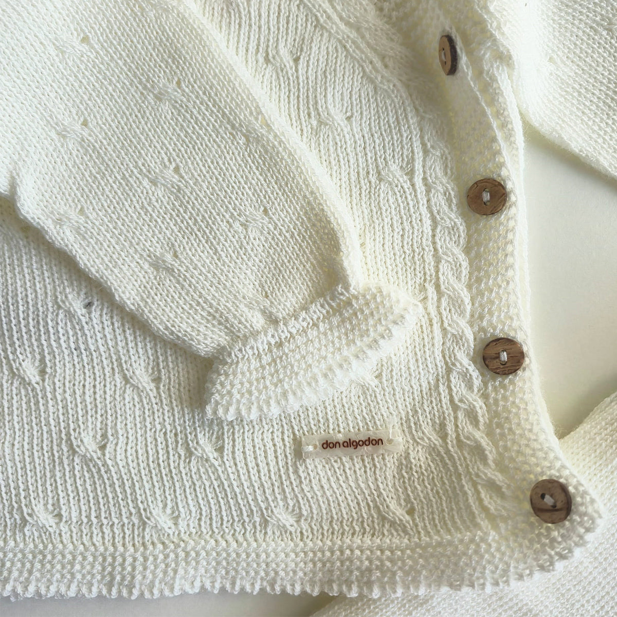 Conjunto 2 piezas crudo (00 a 6 meses)