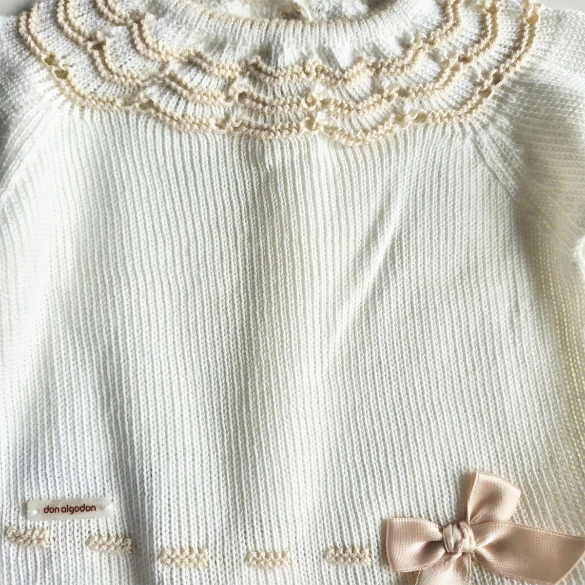 Conjunto 2 piezas crudo (0 a 3 meses)