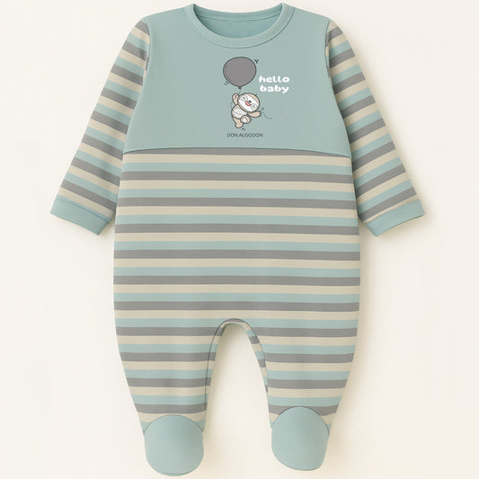 Pijama de algodón (0 a 24 meses)