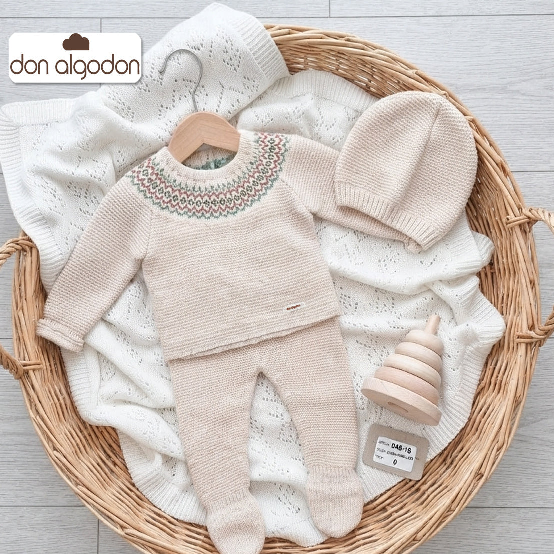 Conjunto lana Vanisado (0 a 6 meses)