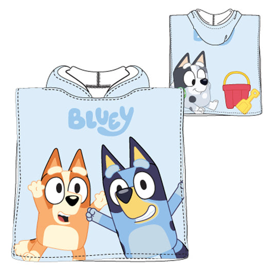 Poncho infantil Bluey