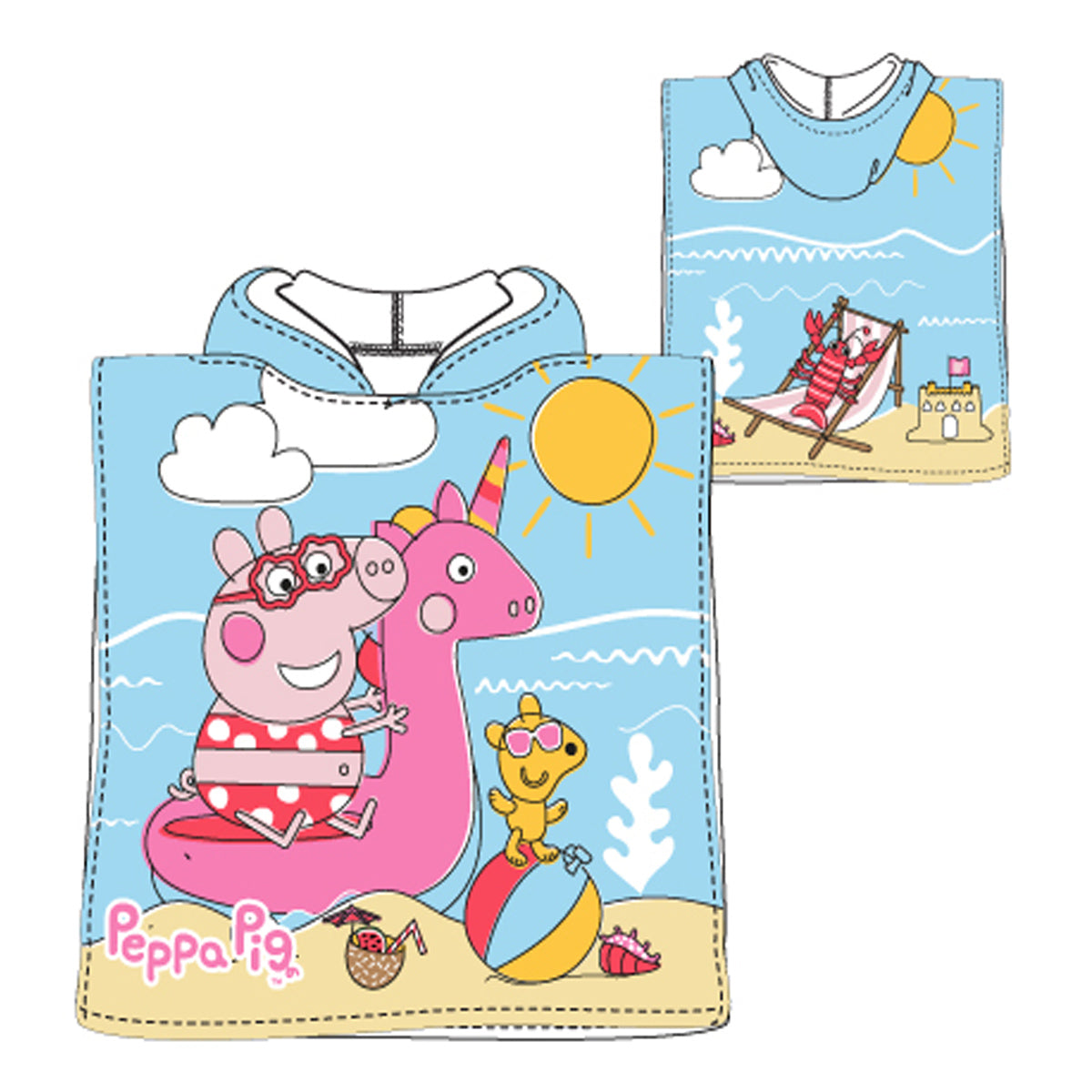 Poncho infantil Peppa Pig