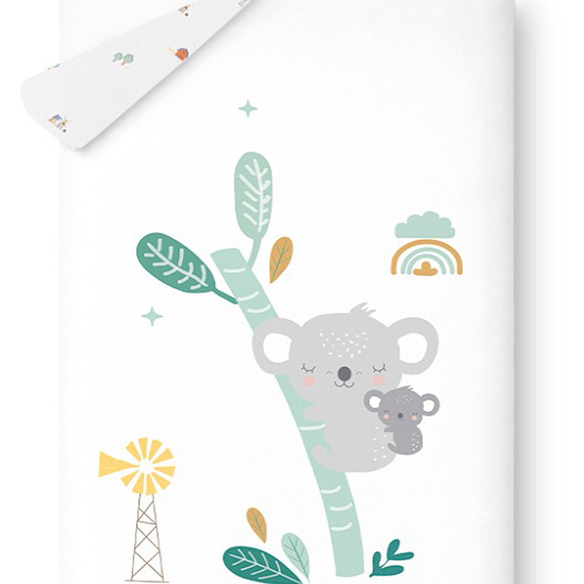 Set funda nórdica reversible + chichonera Granja Koala