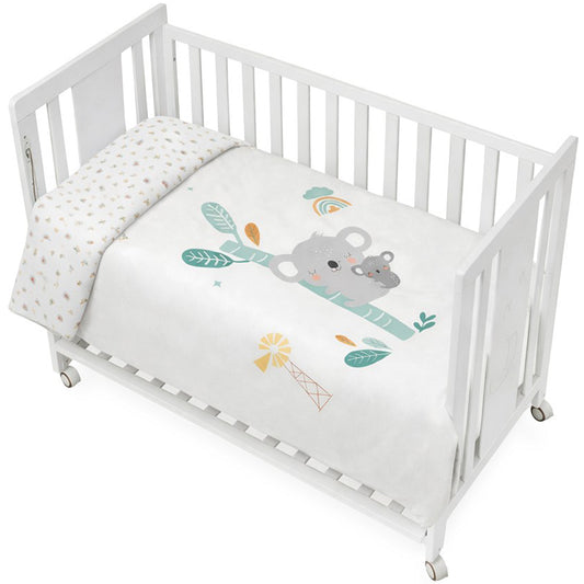 Set funda nórdica reversible + chichonera Granja Koala
