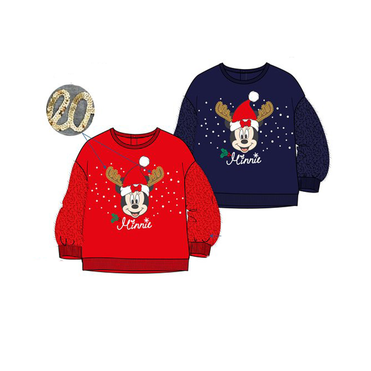 Sudadera Disney (6-24 meses), color a elegir