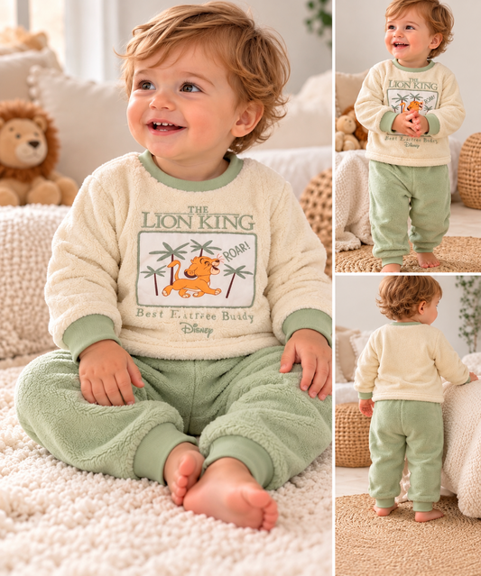 Pijama polar Rey León (12 a 36 meses)
