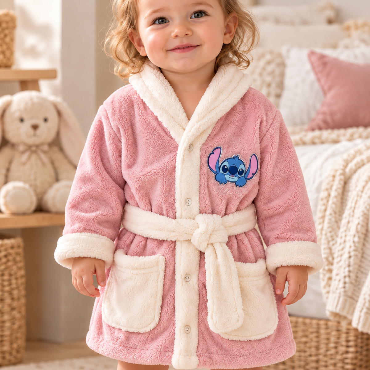 Bata polar Stich (12 a 36 meses)