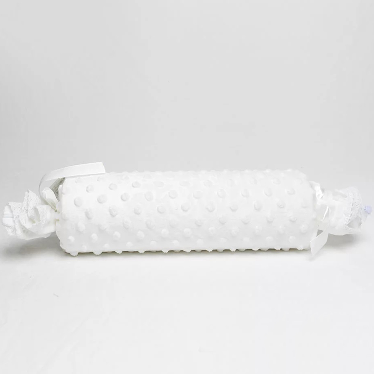 Cojín Antivuelco Caramelo Topos blanco