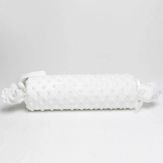 Cojín Antivuelco Caramelo Topos blanco