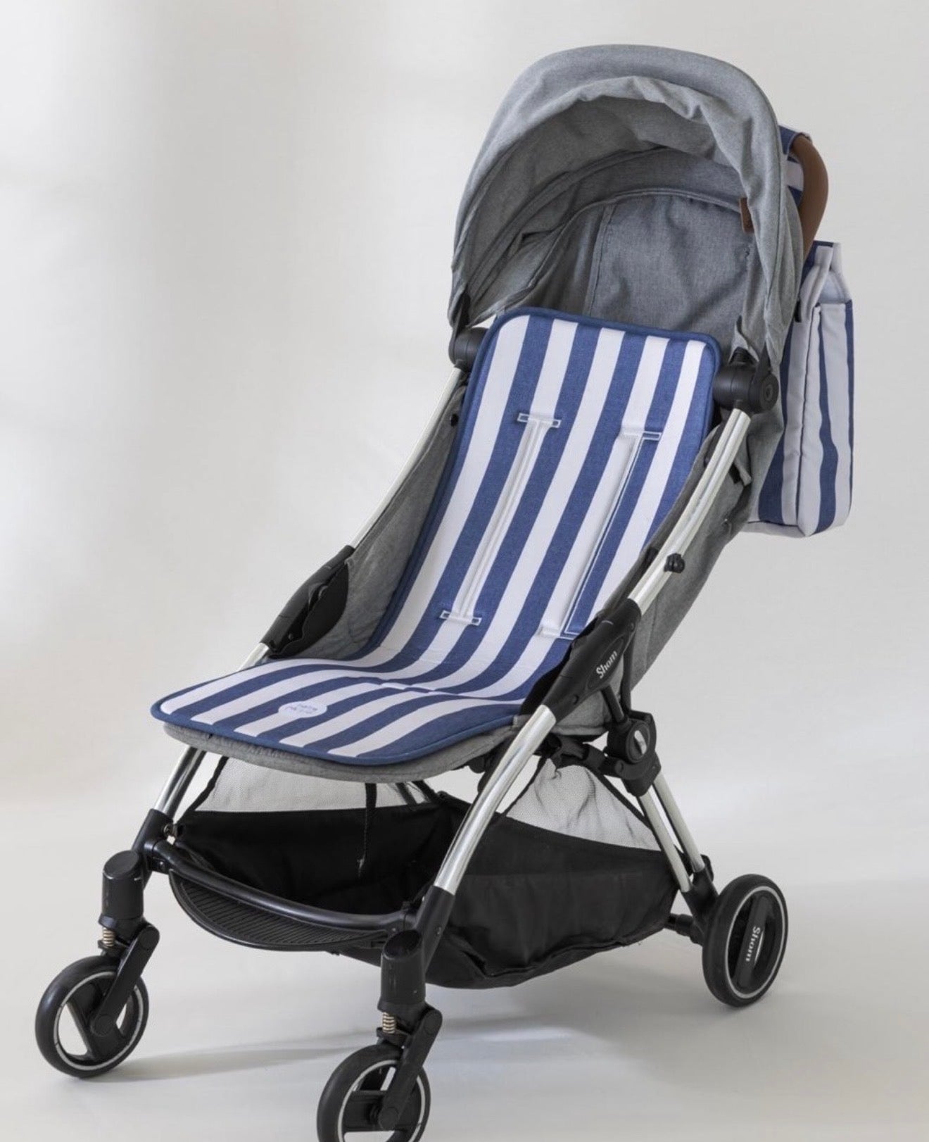 Pack colchoneta universal y bolso maternal azul