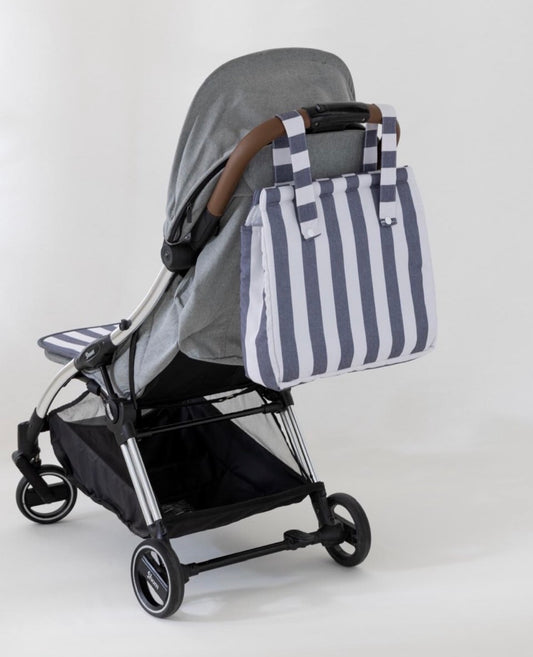 Pack colchoneta universal y bolso maternal Gris marengo