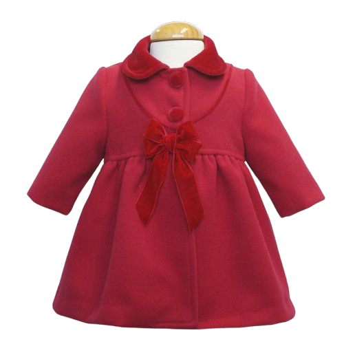 Abrigo bebé rojo Anavig (6 a 36 meses)