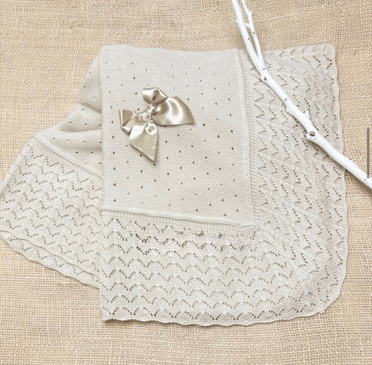 Toquilla de punto arena