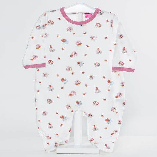 Pijama pelele algodón verano (0 a 24 meses)