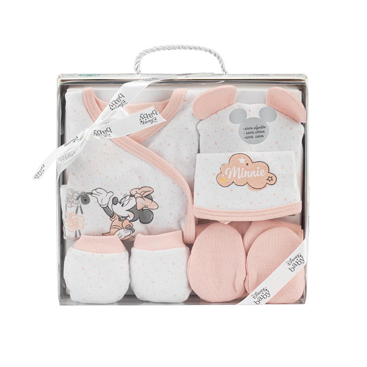 Set de 5 piezas Minnie Disney (0-6 meses)