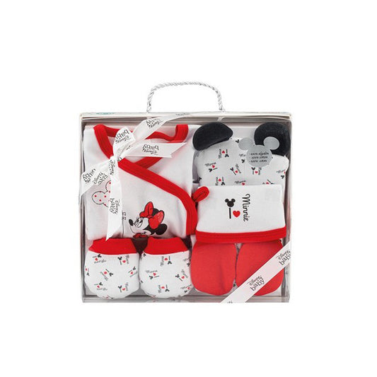 Set de 5 piezas Minnie Disney (0-6 meses)