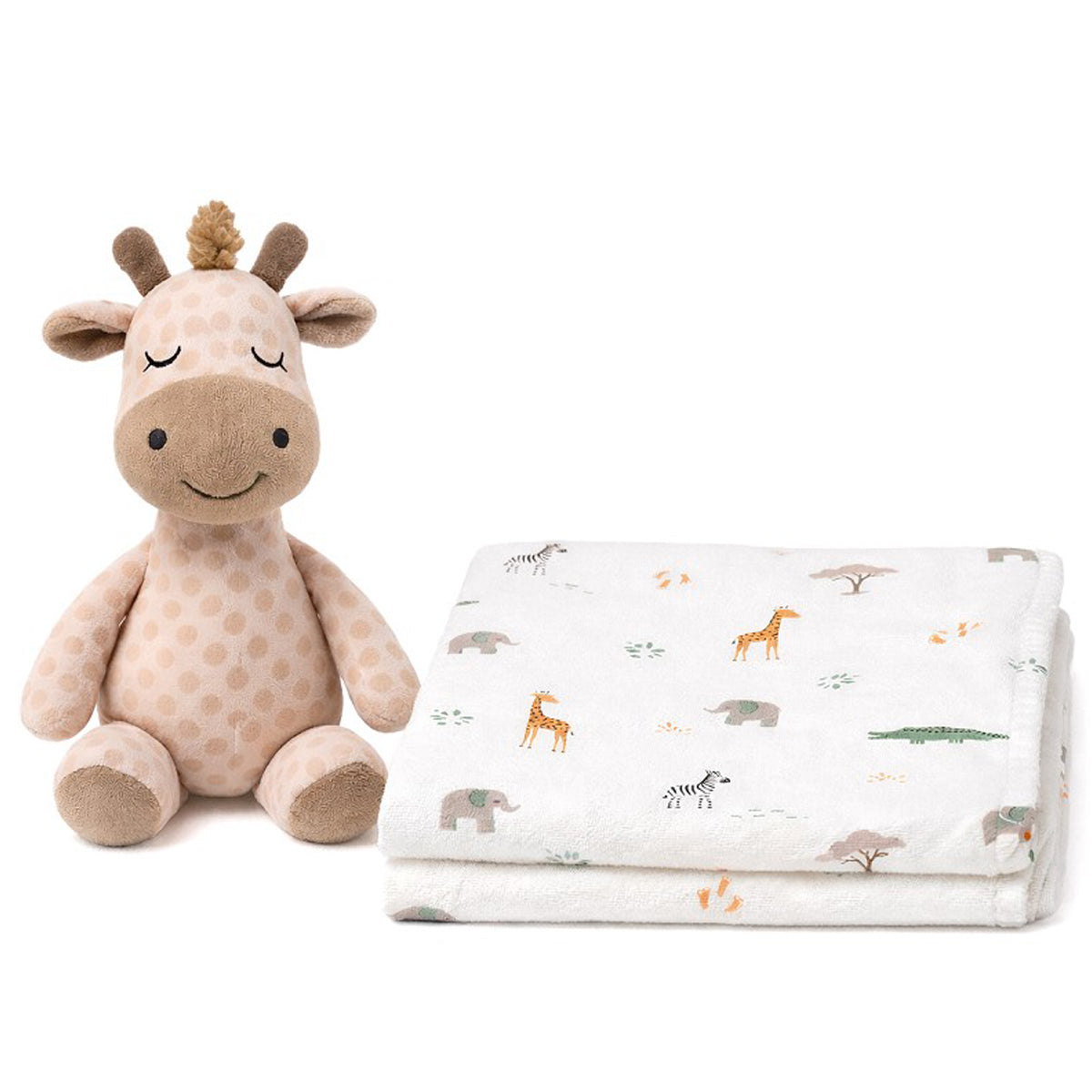 Pack regalo manta + muñeco Savanna
