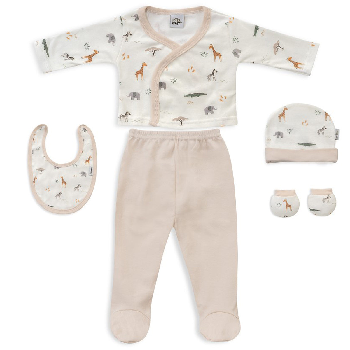 Set regalo 5 piezas savanna