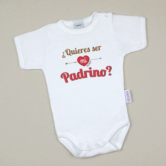 Babidu Body Divertido "¿Quieres ser mi padrino?"