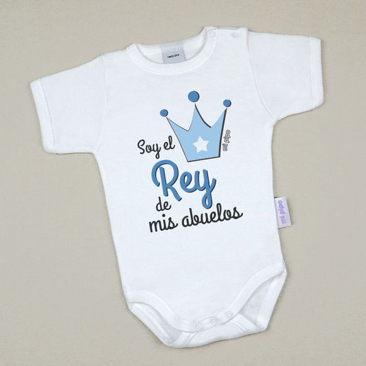 Babidu Body Divertido "Soy el Rey de mis Abuelos"