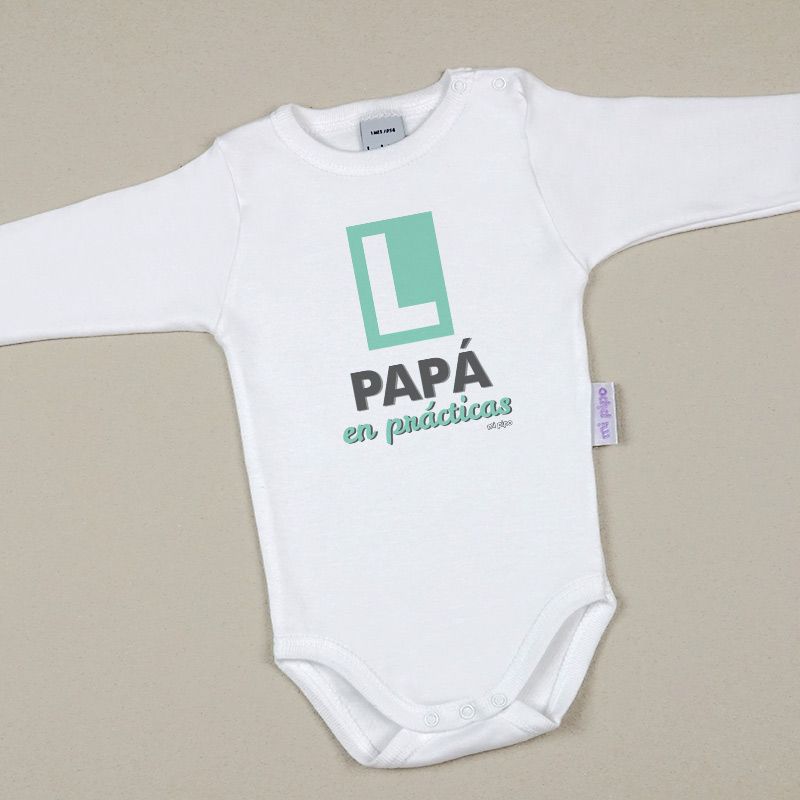 Babidu Body Divertido "Papá en prácticas"