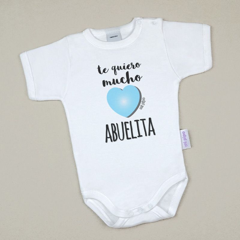 Babidu Body Divertido "Te quiero mucho Abuelita"