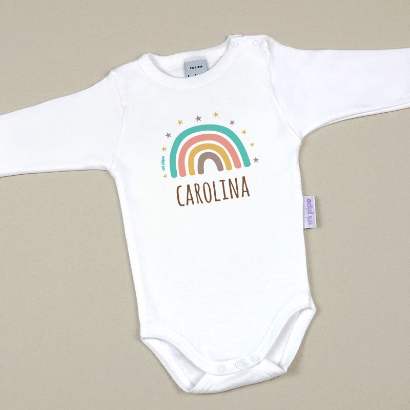 Babidu Body Personalizado Arcoiris