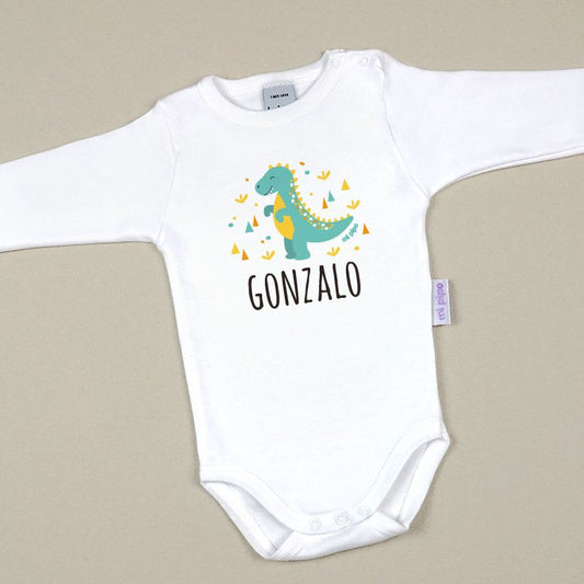 Babidu Body Personalizado Dinosaurio