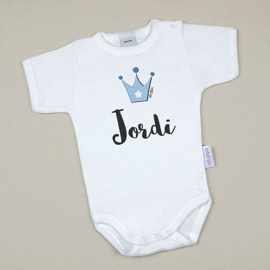 Babidu Bodys Personalizados Nombre + Corona