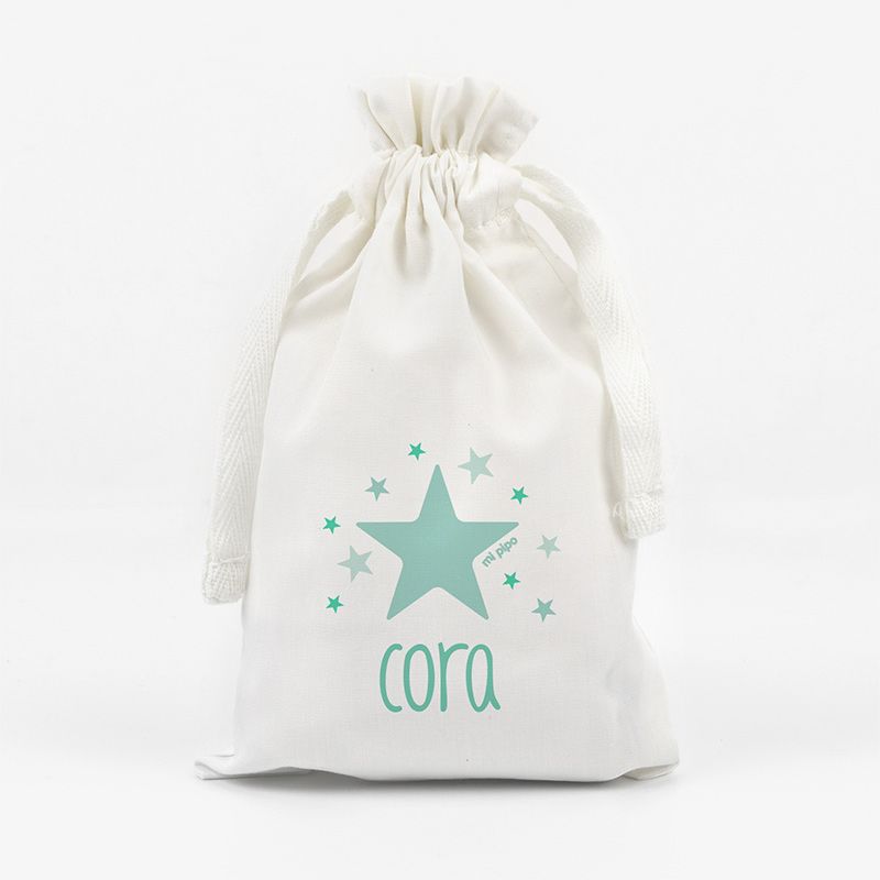 Bolsita Guardatodo Estrella Personalizada, color a elegir