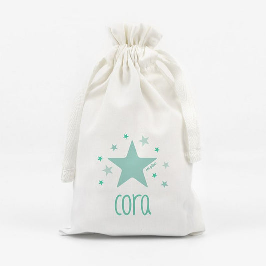 Bolsita Guardatodo Estrella Personalizada, color a elegir