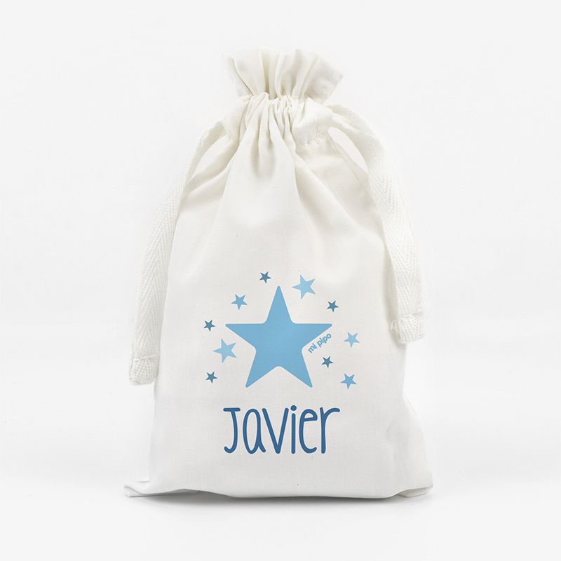 Bolsita Guardatodo Estrella Personalizada, color a elegir