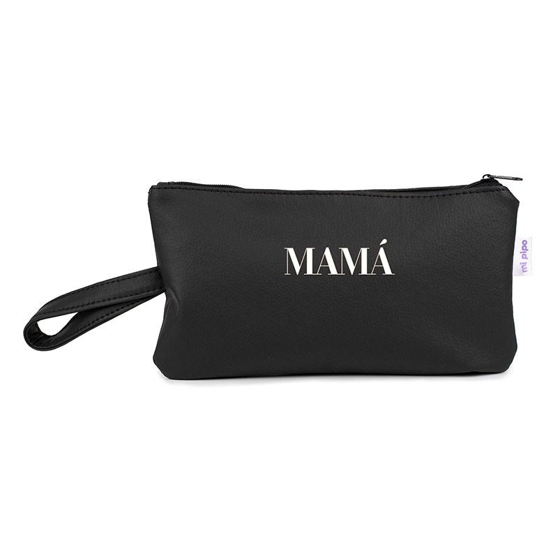 Bolso de Mano Shopper polipiel Negro personalizado