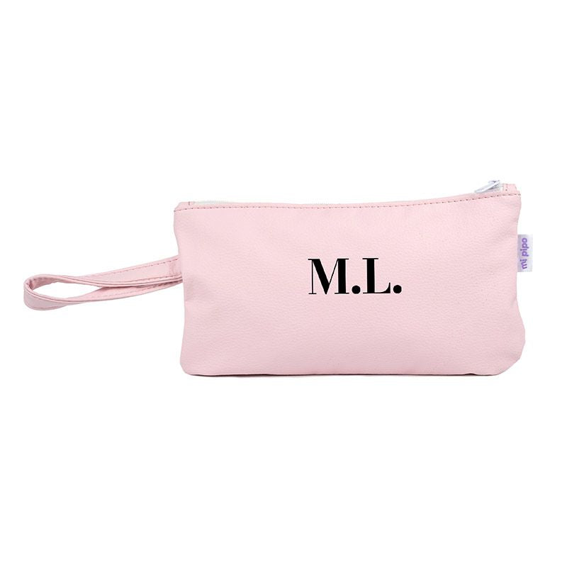 Bolso de Mano Shopper polipiel Rosa personalizado