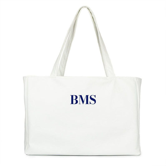 Bolso Shopper polipiel Blanco personalizado