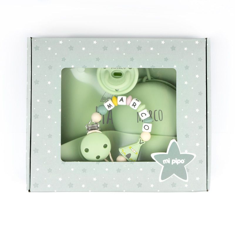 Cajita Gummy tipi verde soft personalizada