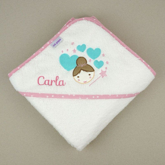 Capas de Baño Bordadas Hada/Pirata Personalizadas