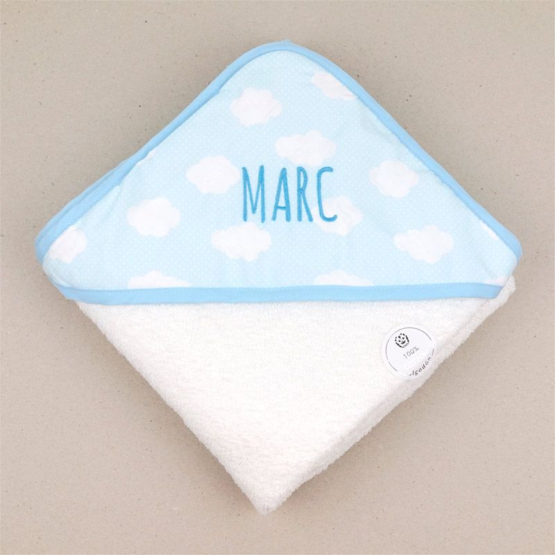 Capas de Baño Nubes/Estrellas Personalizadas