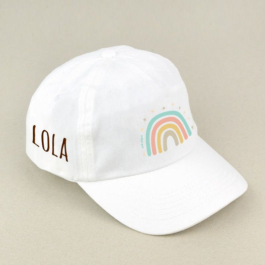 Gorra Junior Arcoíris Personalizada