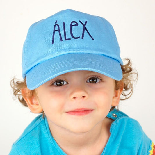 Gorra Junior Personalizada Azul