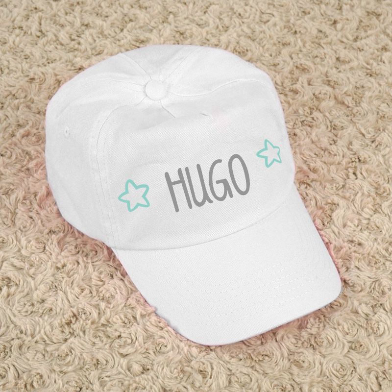 Gorra Junior Personalizada Blanca