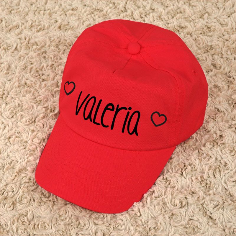 Gorra Junior Personalizada Roja