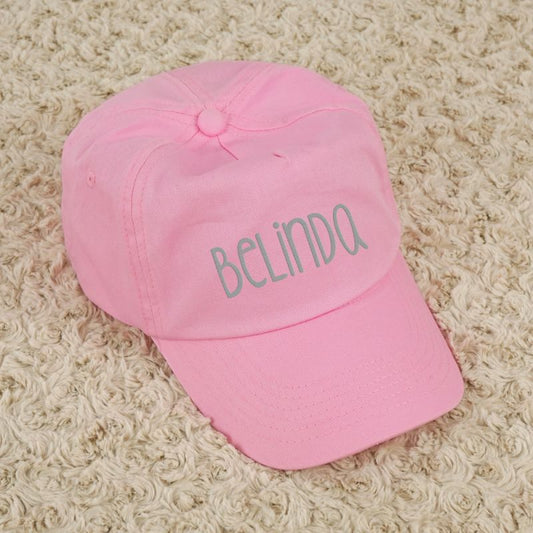 Gorra Junior Personalizada Rosa