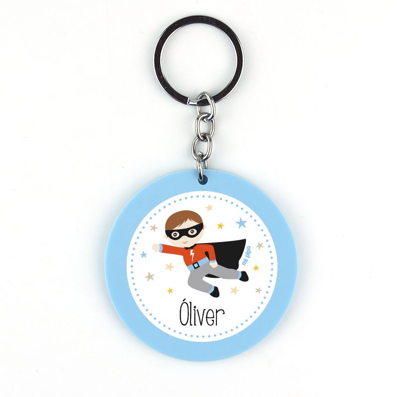 Llavero metacrilato personalizado, dibujo a elegir