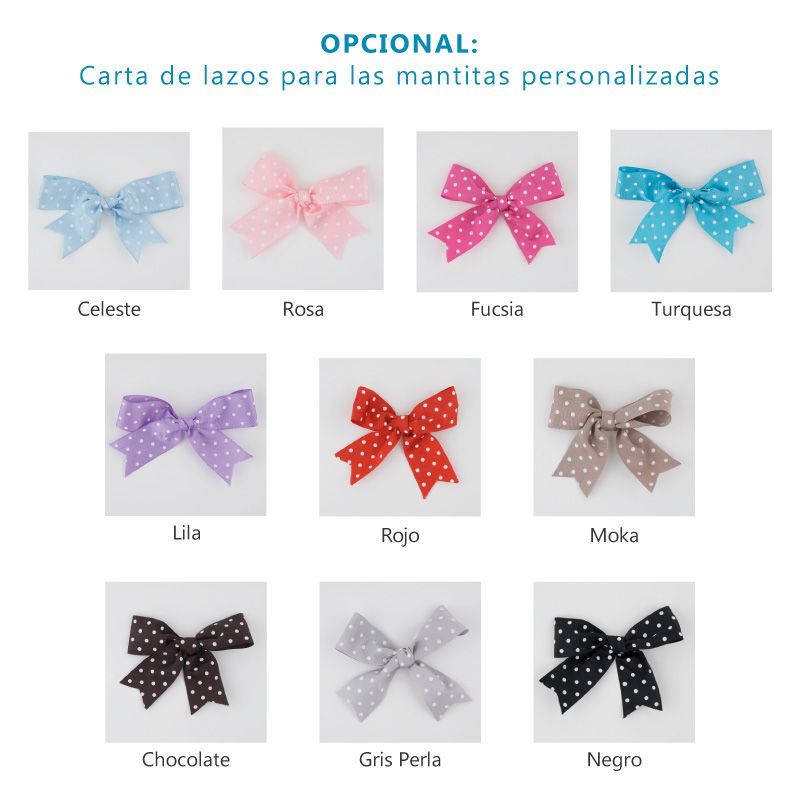 Manta Clásica Básica Lila (380 gr/m2) Personalizada