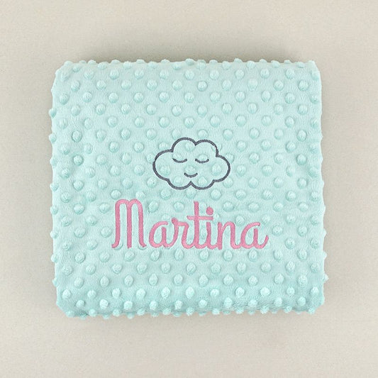 Manta Clásica Básica Menta (380 gr/m2) Personalizada