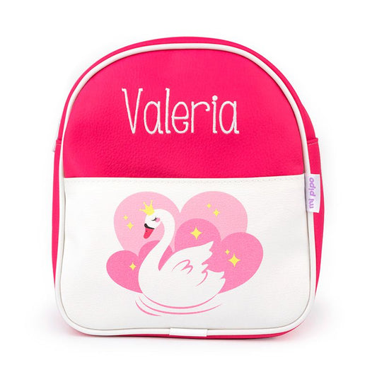 Mochila Cisne Fucsia Personalizada