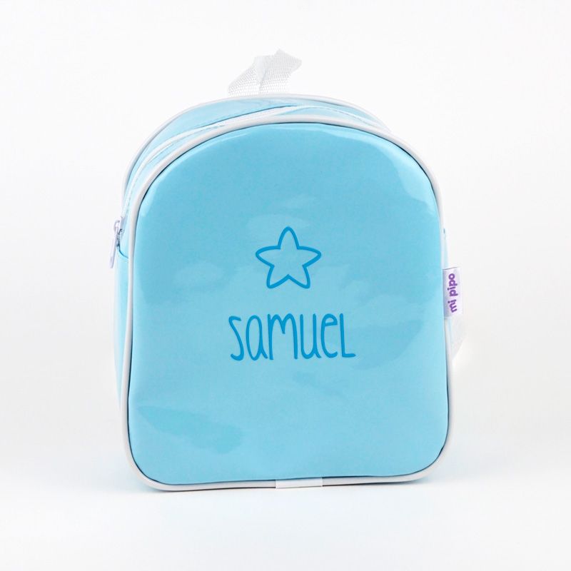 Mochila Gloss Azul Personalizada